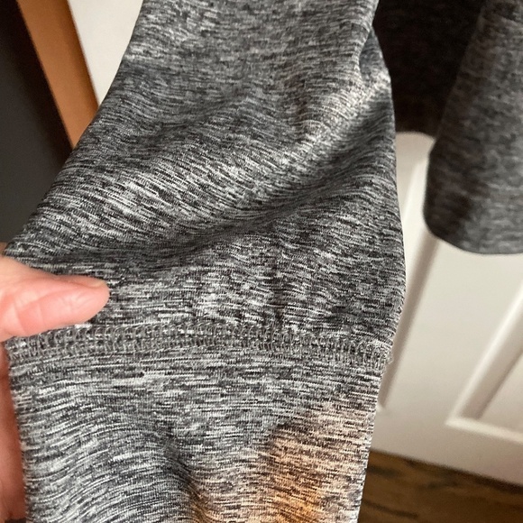 Large grey salt n pepper hoodie sweater - Picture 4 of 4